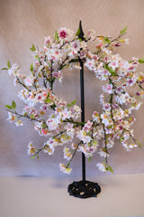 24" Blush Cherry Blossom Wreath