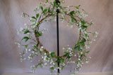 24" White Fairy Blossom Wreath