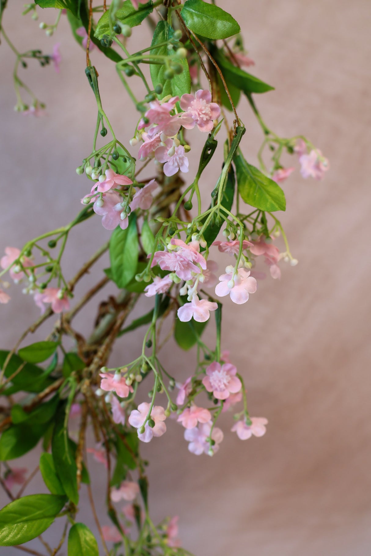 24" Pink Fairy Blossom Wreath