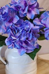 Blossom Purple Hydrangea Stem