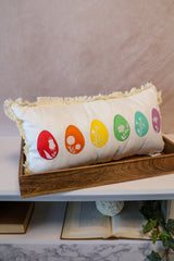 Fabric Embroidered Pillows -2 Styles