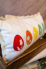 Fabric Embroidered Pillows -2 Styles