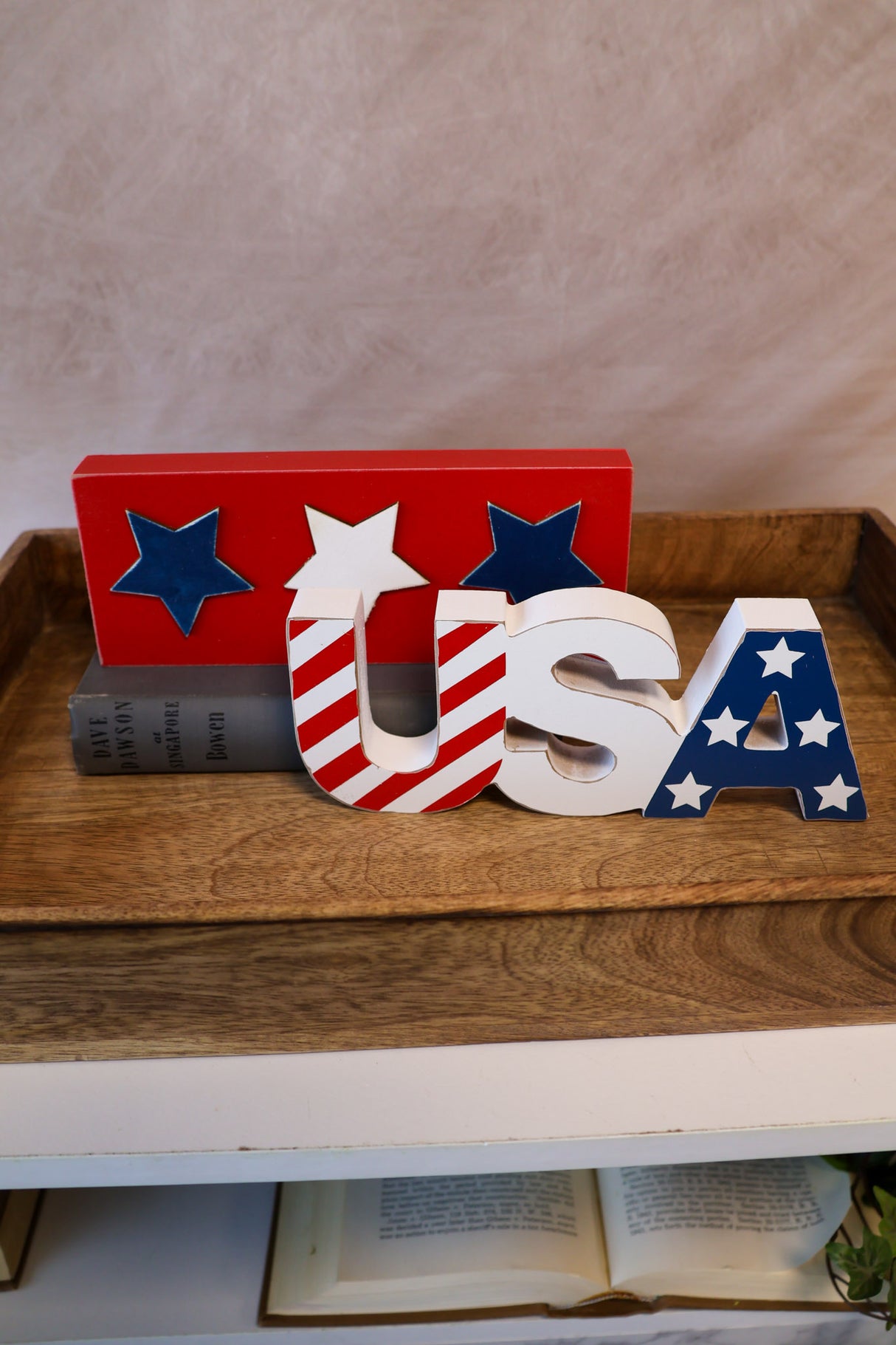 Patriotic Block Sign -2 Styles