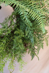 26" Julie Mixed Fern Wreath