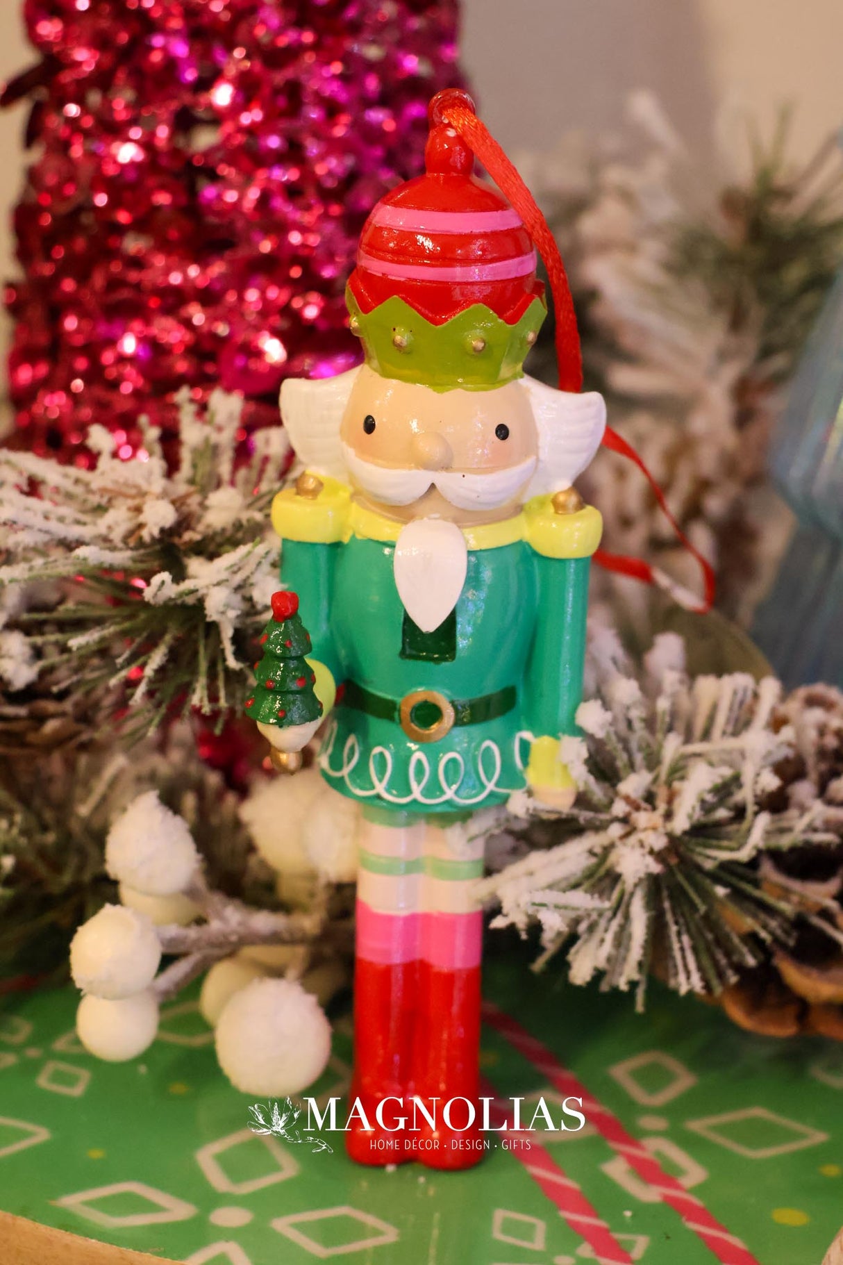 Resin Nutcracker Ornament
