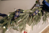 8' Frosted Cedar Swag Garland