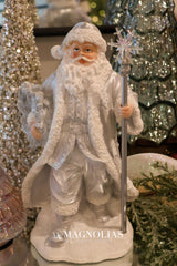 Lighted Resin Frost Santa