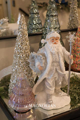 Lighted Resin Frost Santa