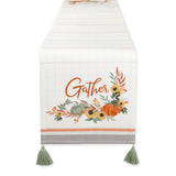 Gather Fall Squash Reversible Table Runner