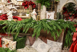 8' Natural Touch Cedar Swag/Garland