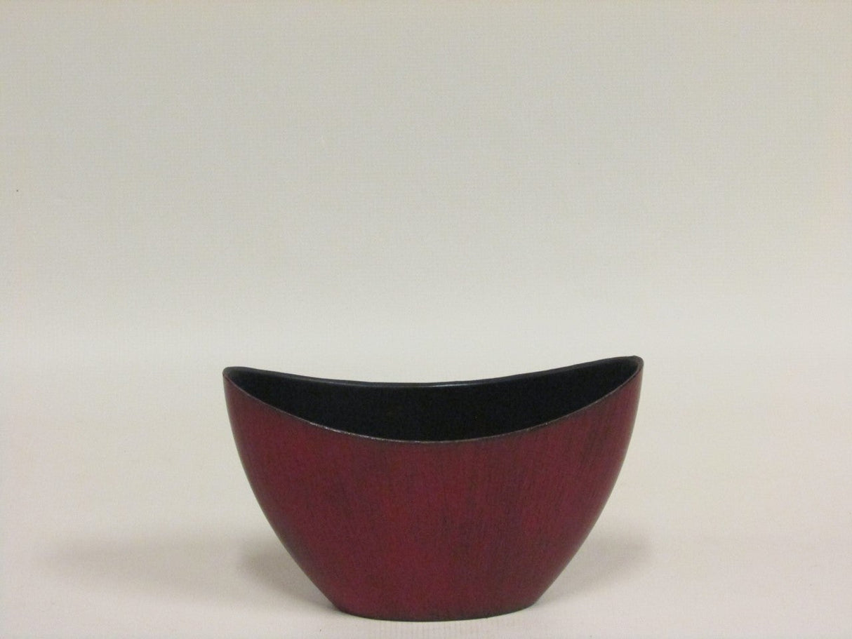 Red Oval Shatterproof Planter