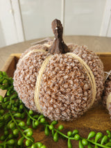 Fabric Loop Pumpkin -2 Sizes