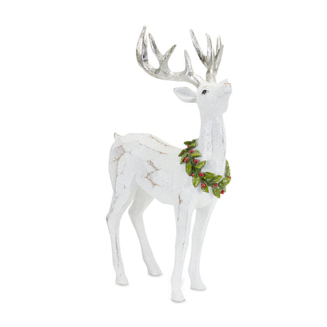 Holiday Holly Deer - 2 Sizes