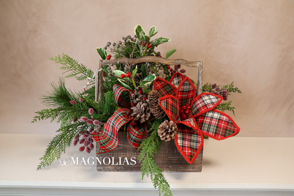 22" Winter Wishes Basket
