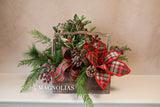 22" Winter Wishes Basket