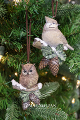 Christmas Birds Ornaments -2 Styles