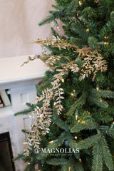 Champagne Mini Smilax Leaf Spray