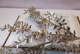 Champagne Mini Smilax Leaf Spray