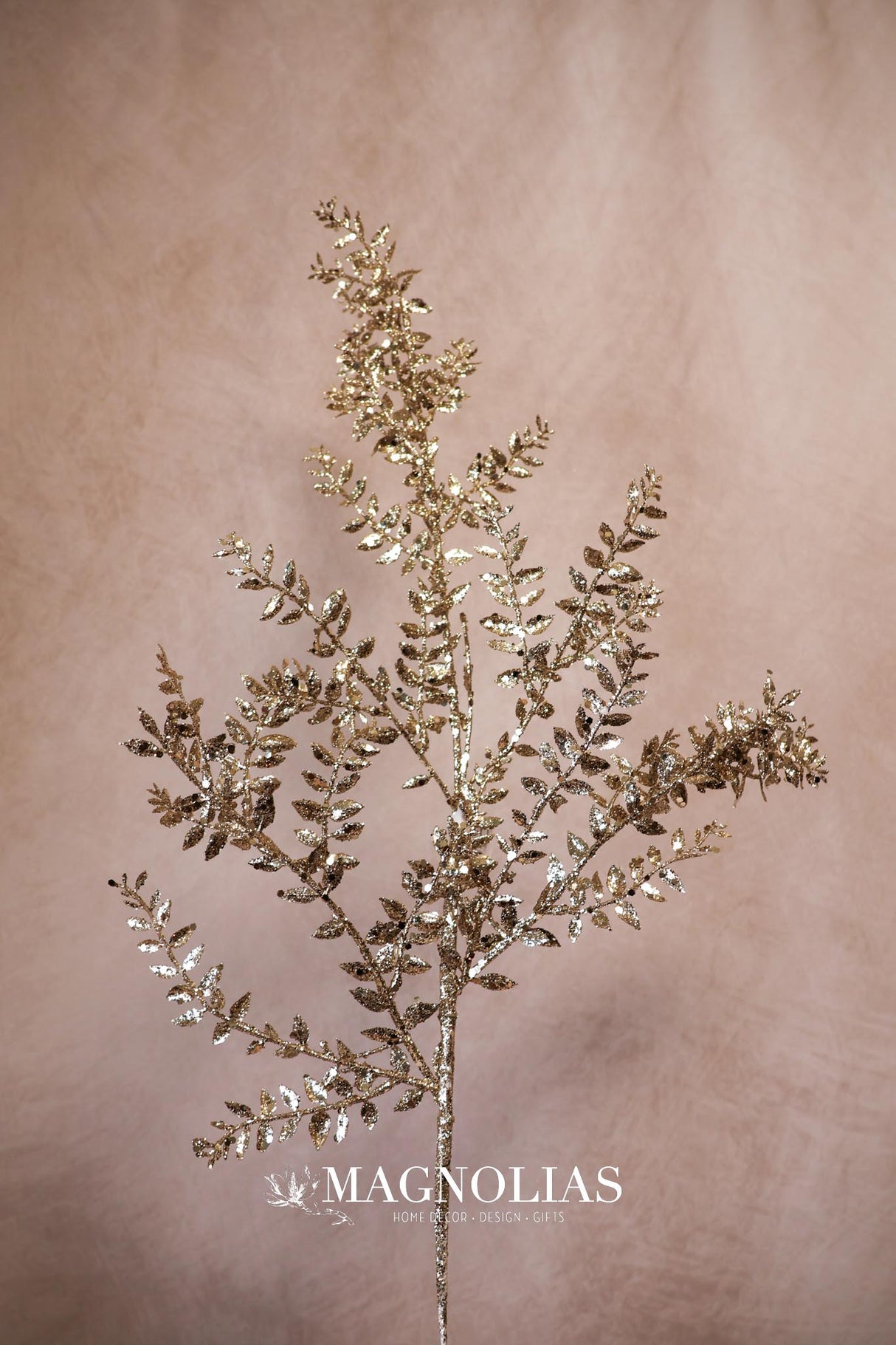 Champagne Mini Smilax Leaf Spray