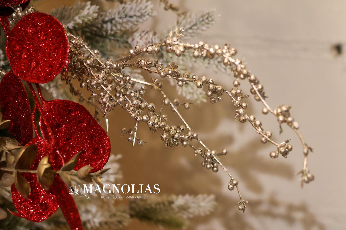 Champagne Seed Branch Spray