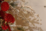 Champagne Seed Branch Spray