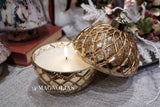 Champagne LED Ornament Candle