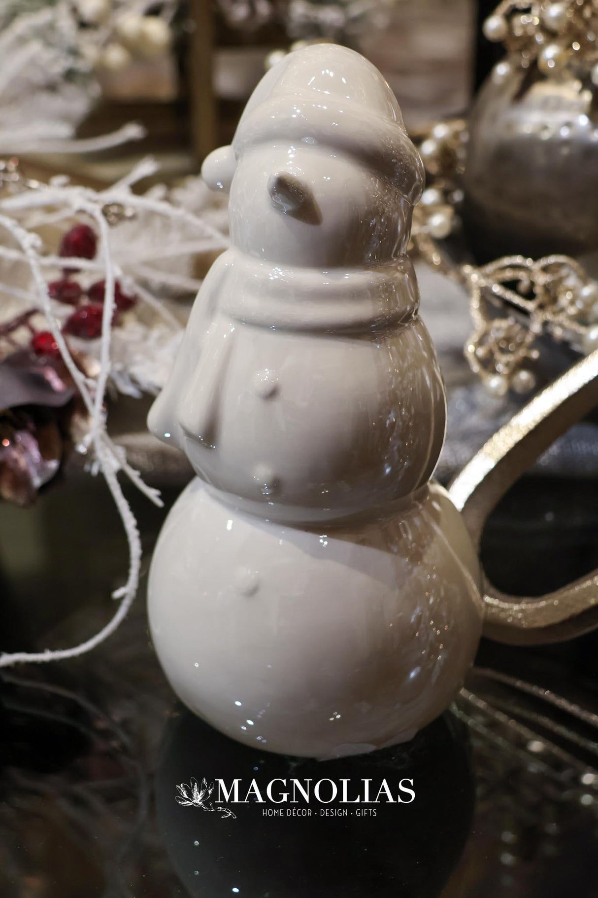 White Out Modern Snowman