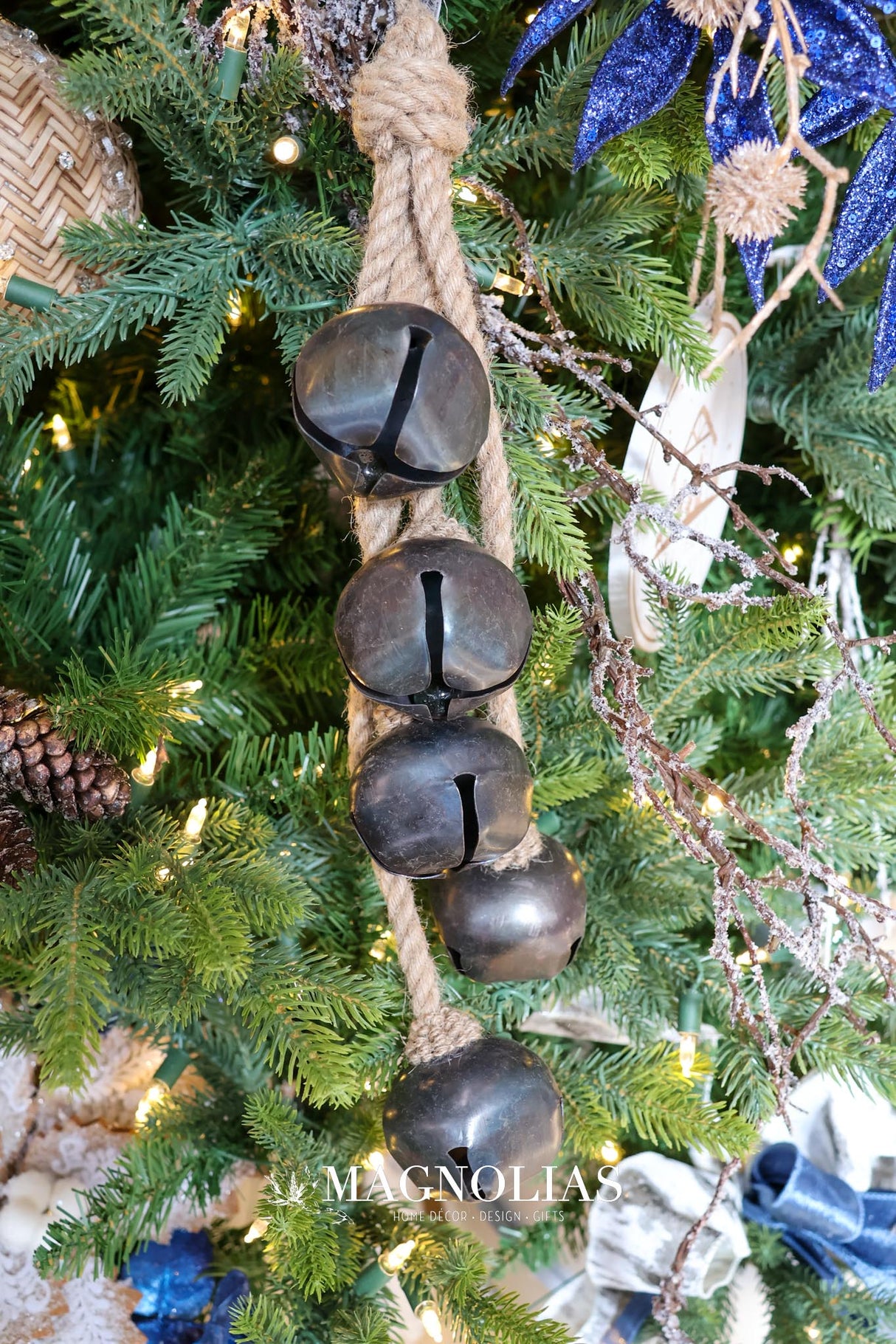 Metal Jingle Bell Ornament Strand