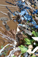 Winter Wish Pinecone Spray