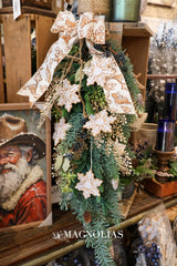 29" Christmas Cheer Swag