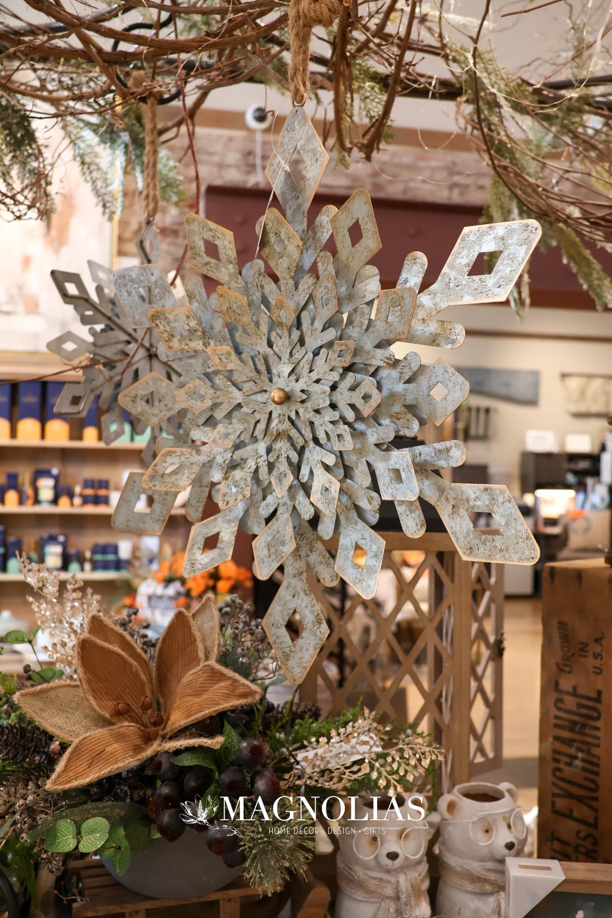 Snowflake Soiree Ornament - 2 Sizes