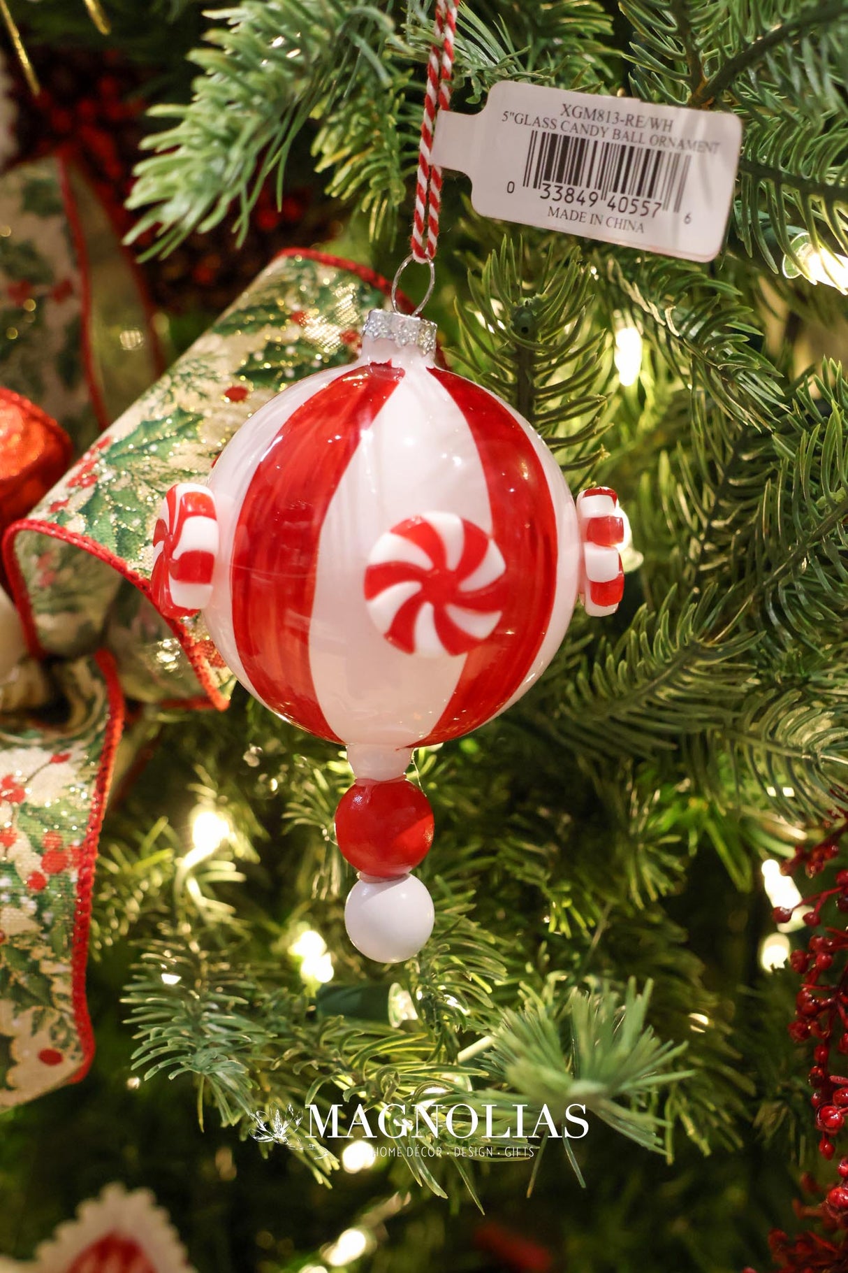 Glass Candy Ornament