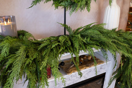 8' Natural Touch Cedar Swag/Garland