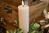 Deluxe Cream LED Candle 2x6