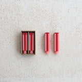 Christmas Gift Unscented Taper Candles Set of 2