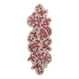 Hand-Embroidered Slub Table Runner ©