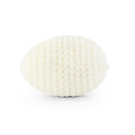 Small White Crochet Easter Egg
