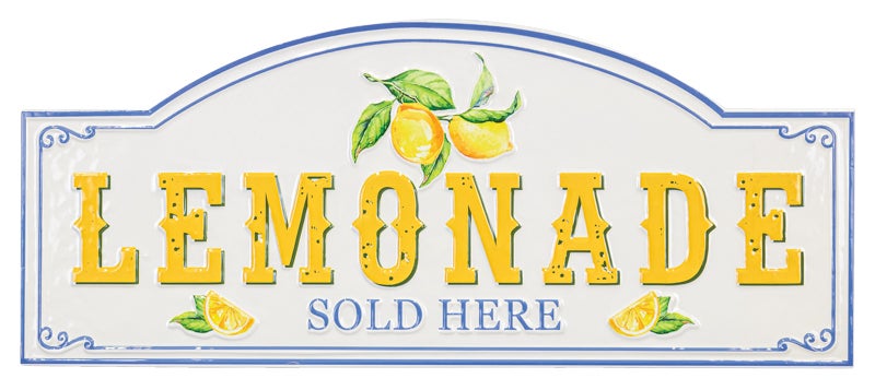 Lemonade Sold Here Sign
