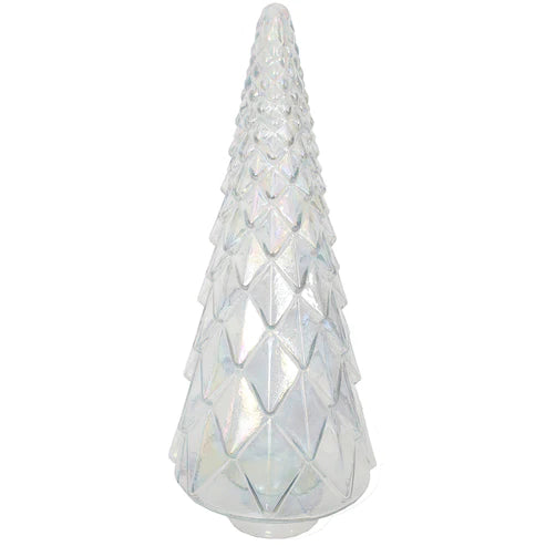 Faceted Clear Luster Tree - 3 Sizes