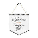 Pumpkin Patch Canvas Banner