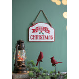 Merry Christmas Metal Sign