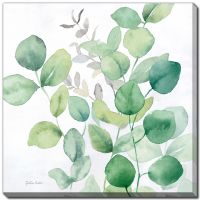 Eucalyptus Leaves I Canvas- Pickup Only