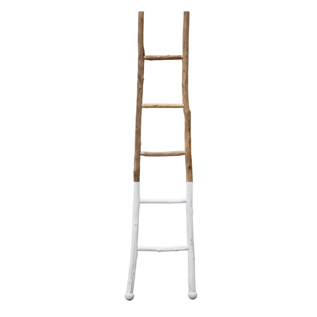 White-Dipped Blanket Ladder - Pickup Only