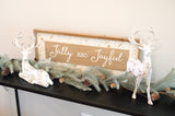 Wooden Holiday Sign - 2 Styles