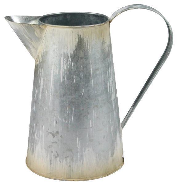 Galvanized Metal Pitcher, Hobby Lobby