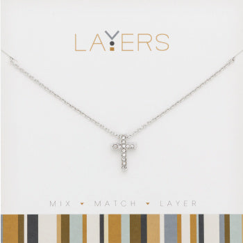 Silver Cross Necklace