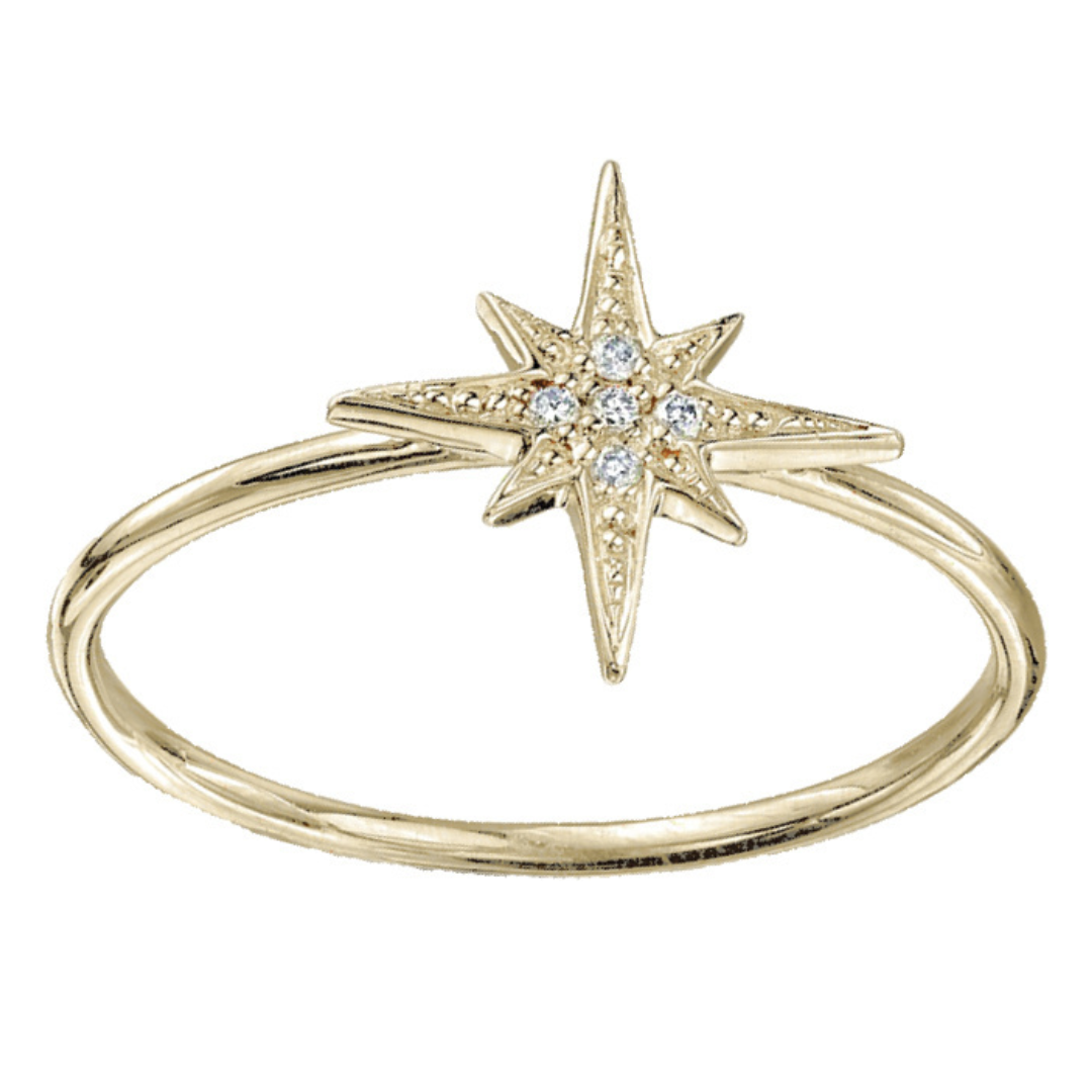 Star Gold Layering Ring