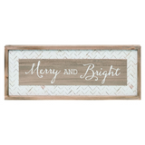 Wooden Holiday Sign - 2 Styles