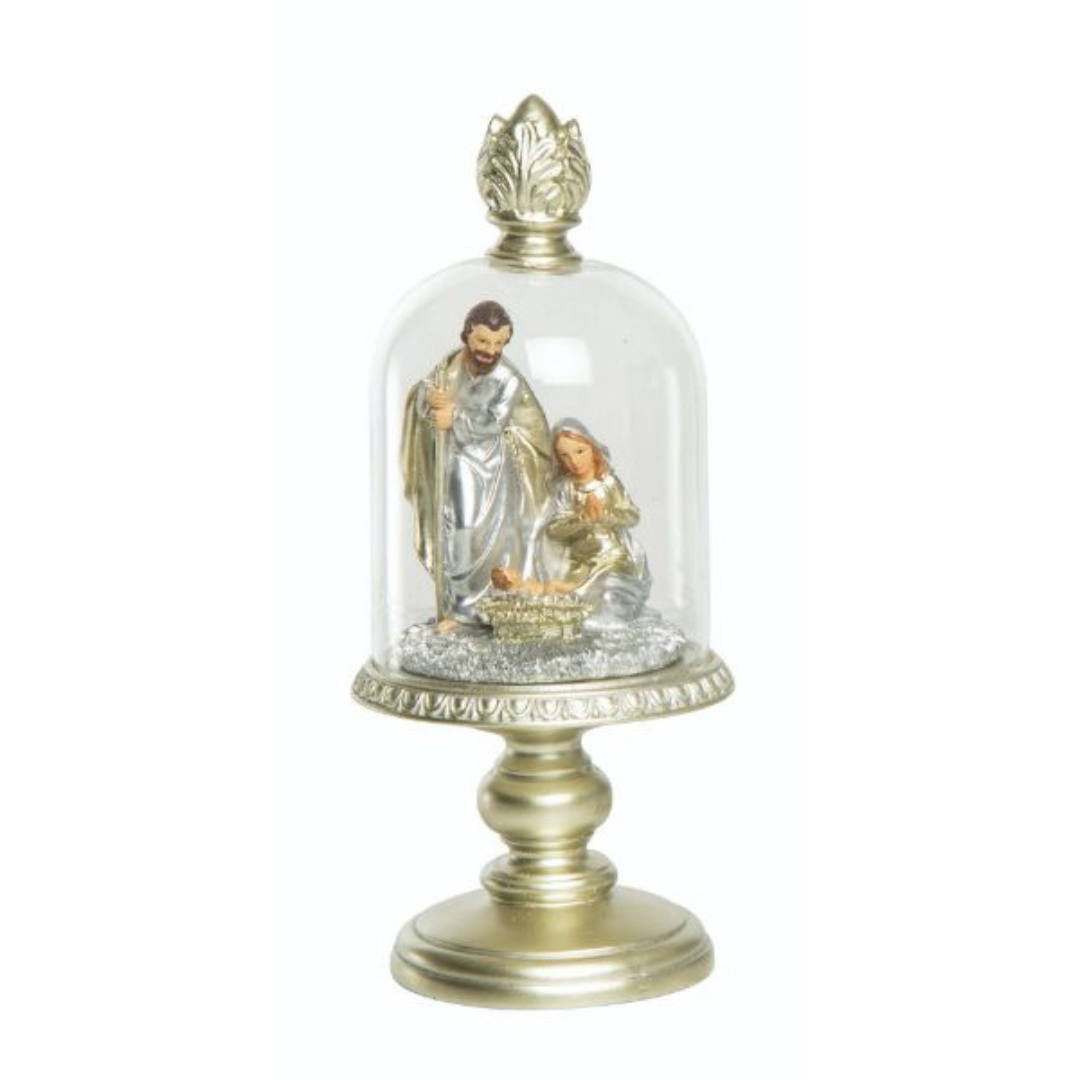 Nativity Cloche Decor