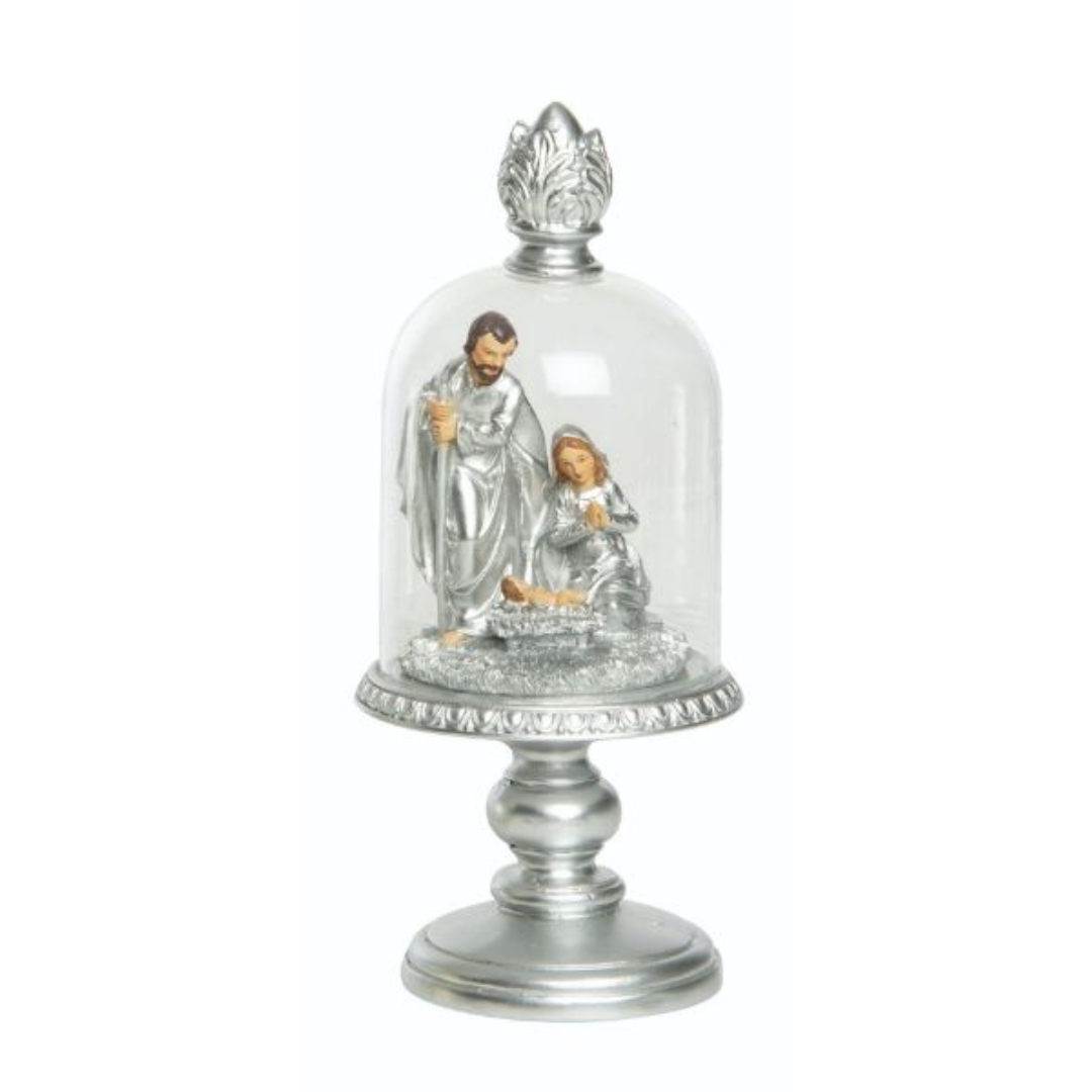 Nativity Cloche Decor